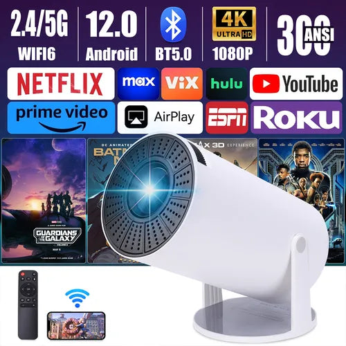 Proyector Portátil Ultra HD 4K