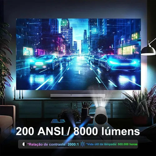 Proyector Portátil Ultra HD 4K