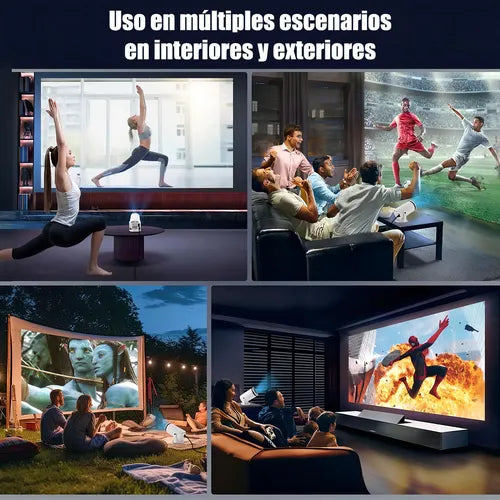 Proyector Portátil Ultra HD 4K