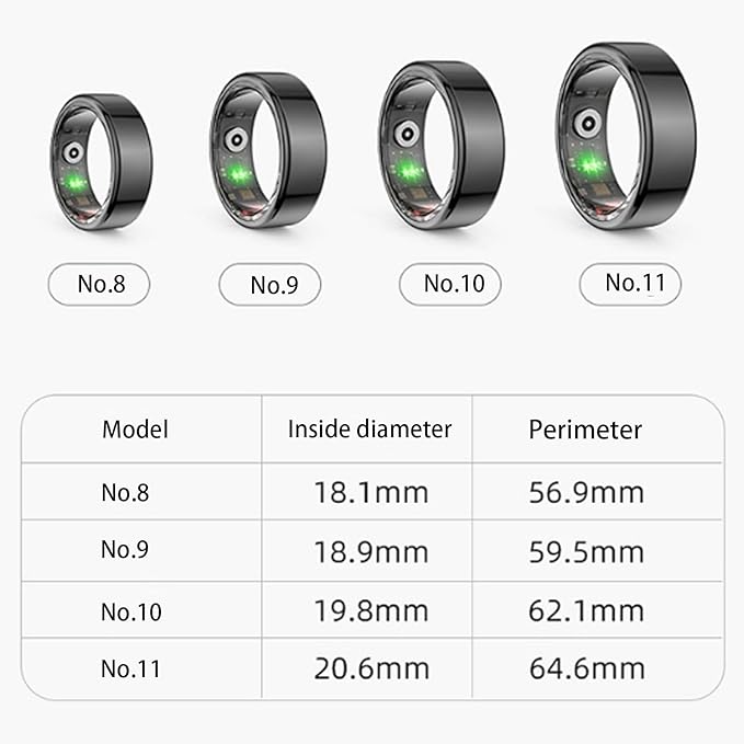 Anillo inteligente tipo Oura talla 9 - additional image 1